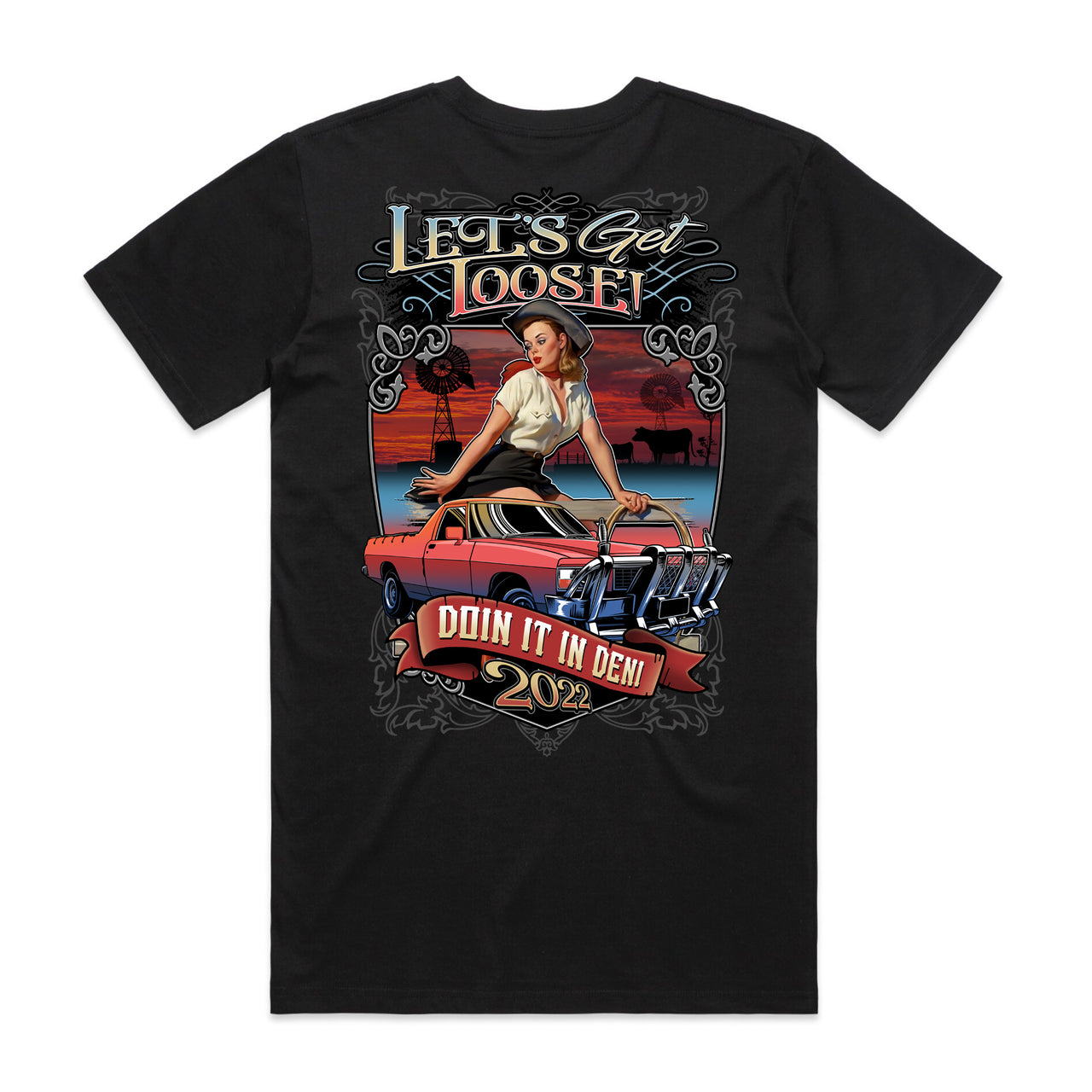 Deni Ute Muster Adult Tee