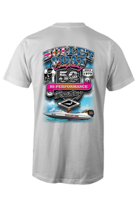 Thumbnail for Bullet Boats 50th Anniversary Full On Tee