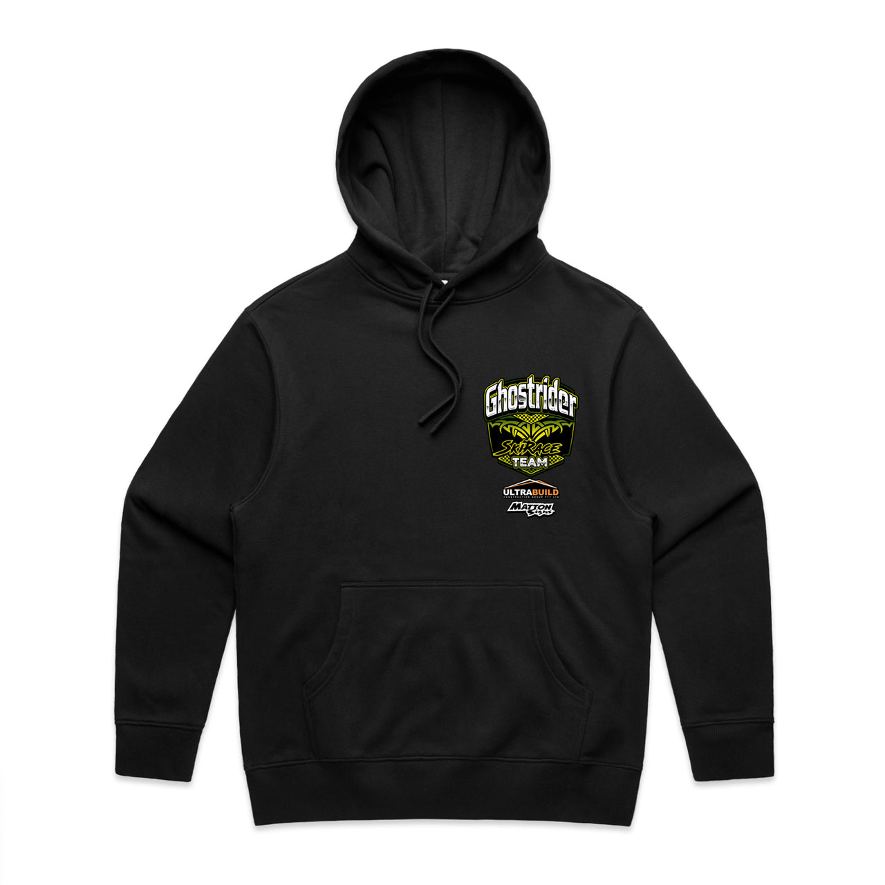 Ghostrider Ski Race Team Adults Hoodie