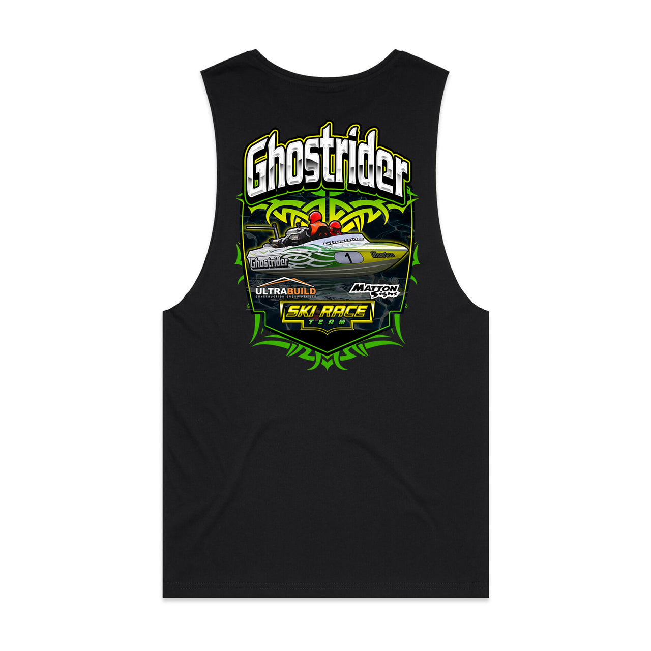 Ghostrider Ski Race Team Men's Tank