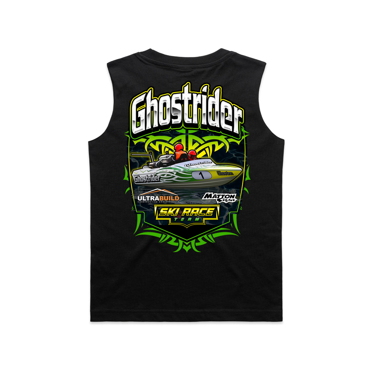 Ghostrider Ski Race Team Youth/Kids Tank