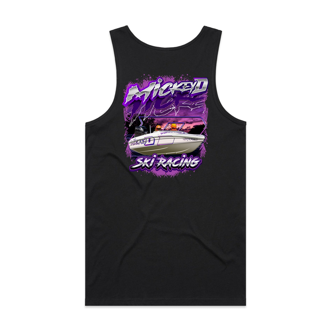 Mickey D Ski Race Team Men's Singlet