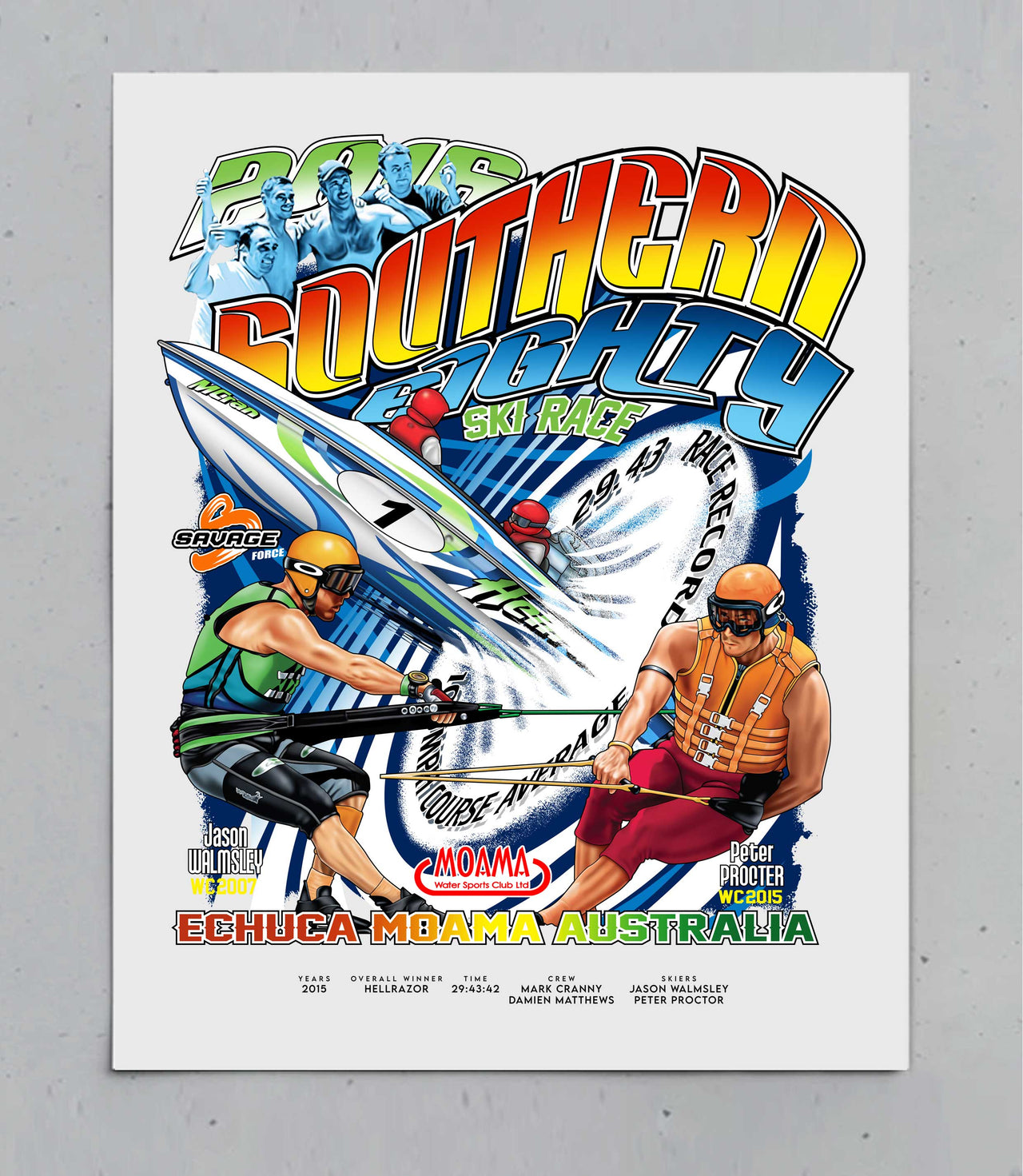 Southern 80 2016 Hellrazor Poster
