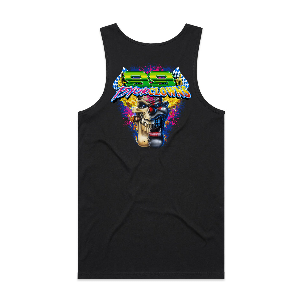 99 Psycho Clowns Men's Singlet