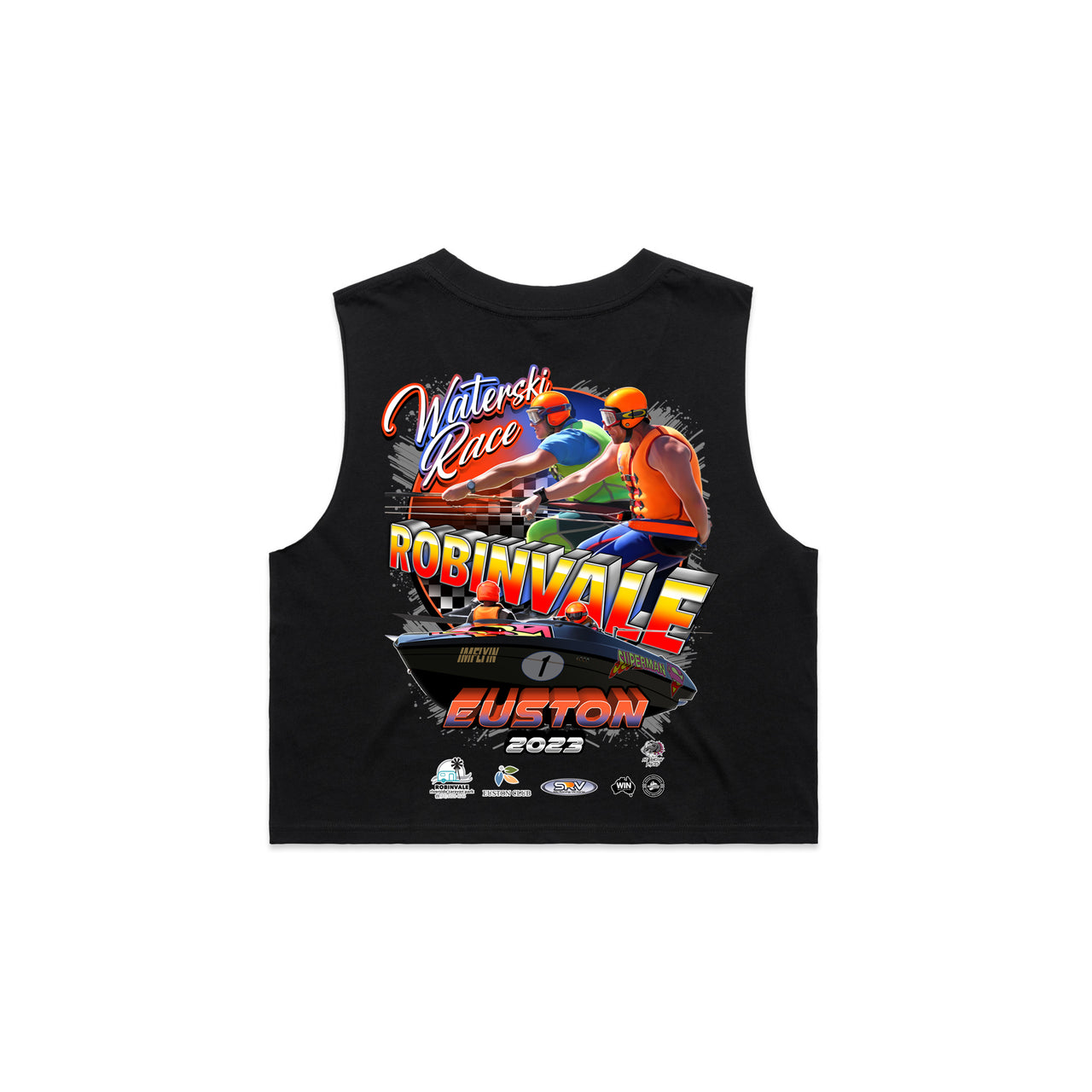 Robinvale 2023 Event Ladies Crop Tank