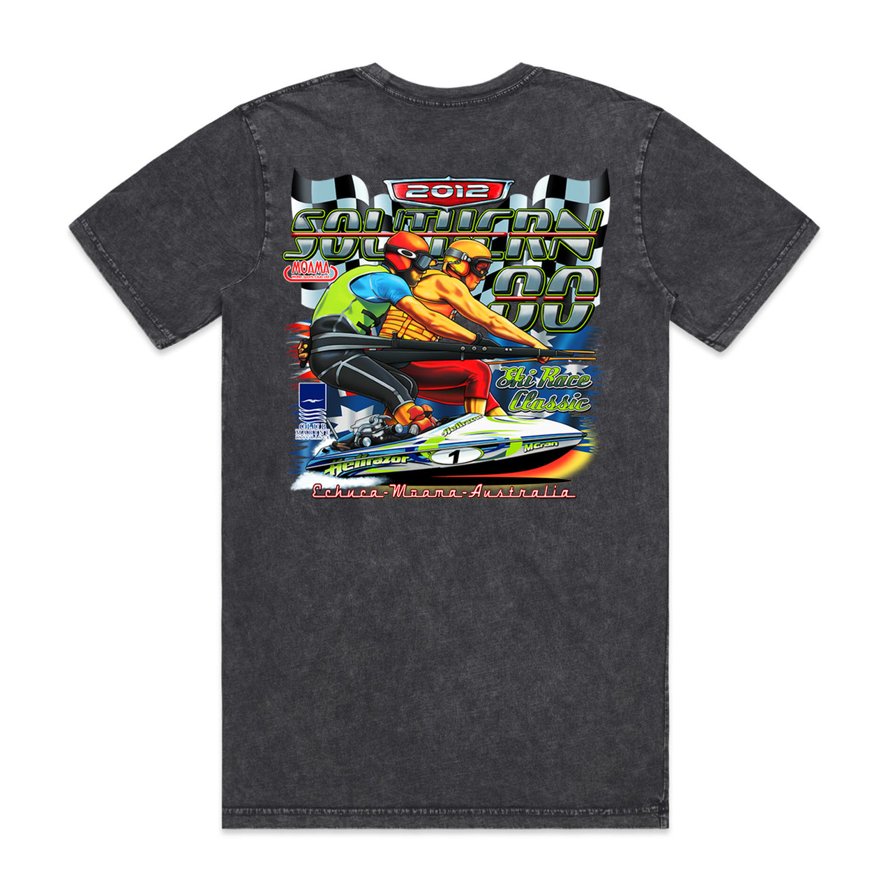 S80 2012 Hellrazor Event Men's Stone Wash Tee