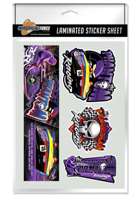 Thumbnail for The Phantom Racing Sticker Sheet