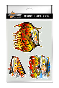 Thumbnail for Hellrazor Southern 80 2009 Sticker Sheet
