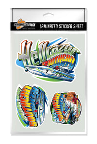 Thumbnail for Hellrazor Southern 80 2016 Sticker Sheet