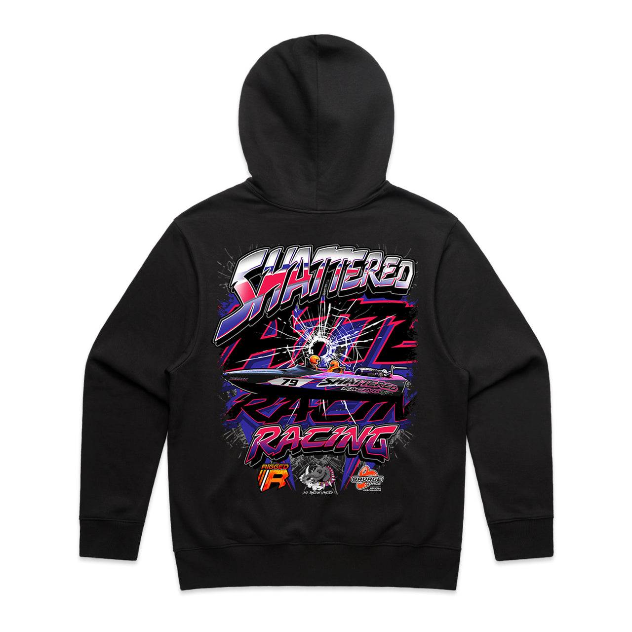 Shattered Racing Team Men's Hoodie