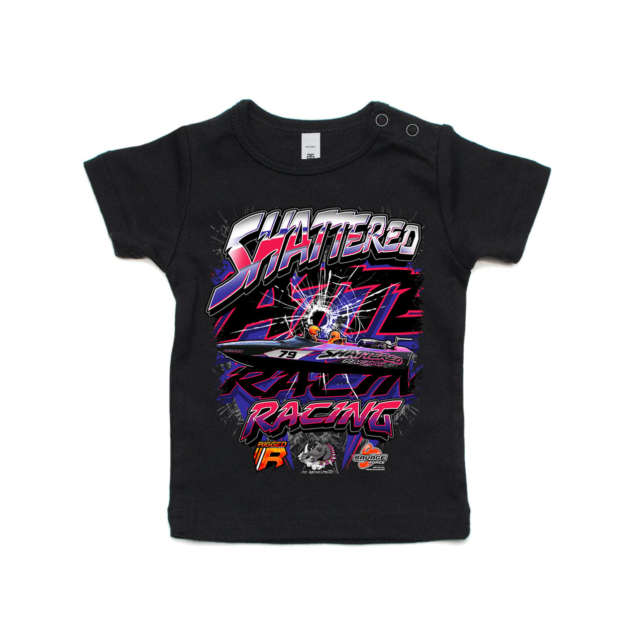 Shattered Racing Team Infant Wee Tee