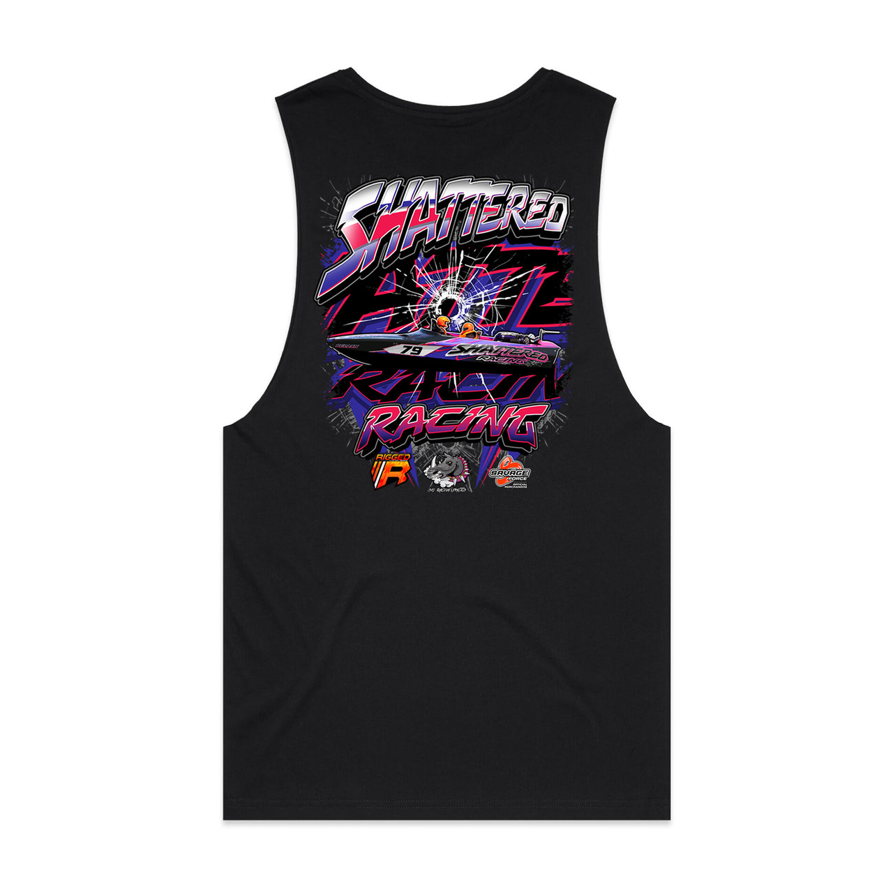 Shattered Racing Team Men's Tank