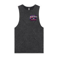 Thumbnail for Shattered Race Team Men's Stone Wash Tank