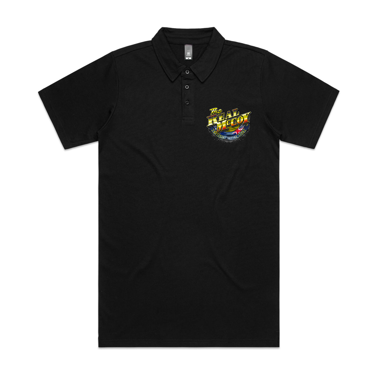 The Real McCoy Ski Race Team Men's Polo