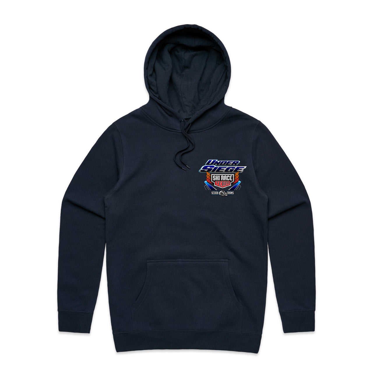 Under Siege Ski Race Team Adult Hoodie