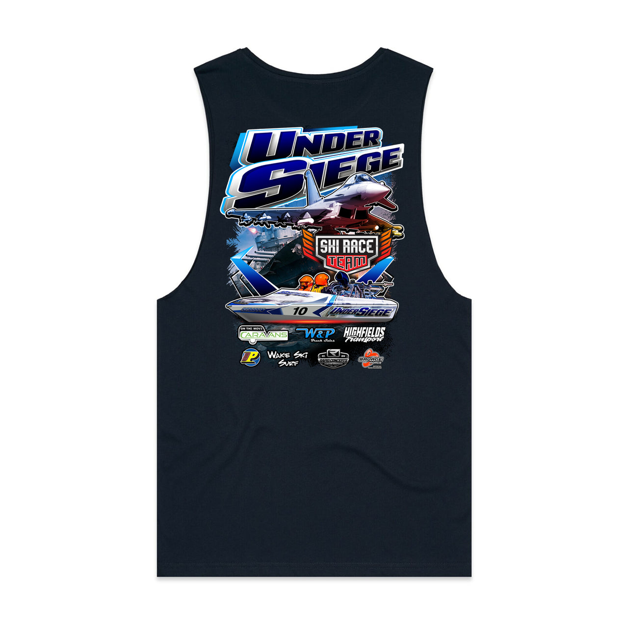 Under Siege Ski Race Team Men's Tank