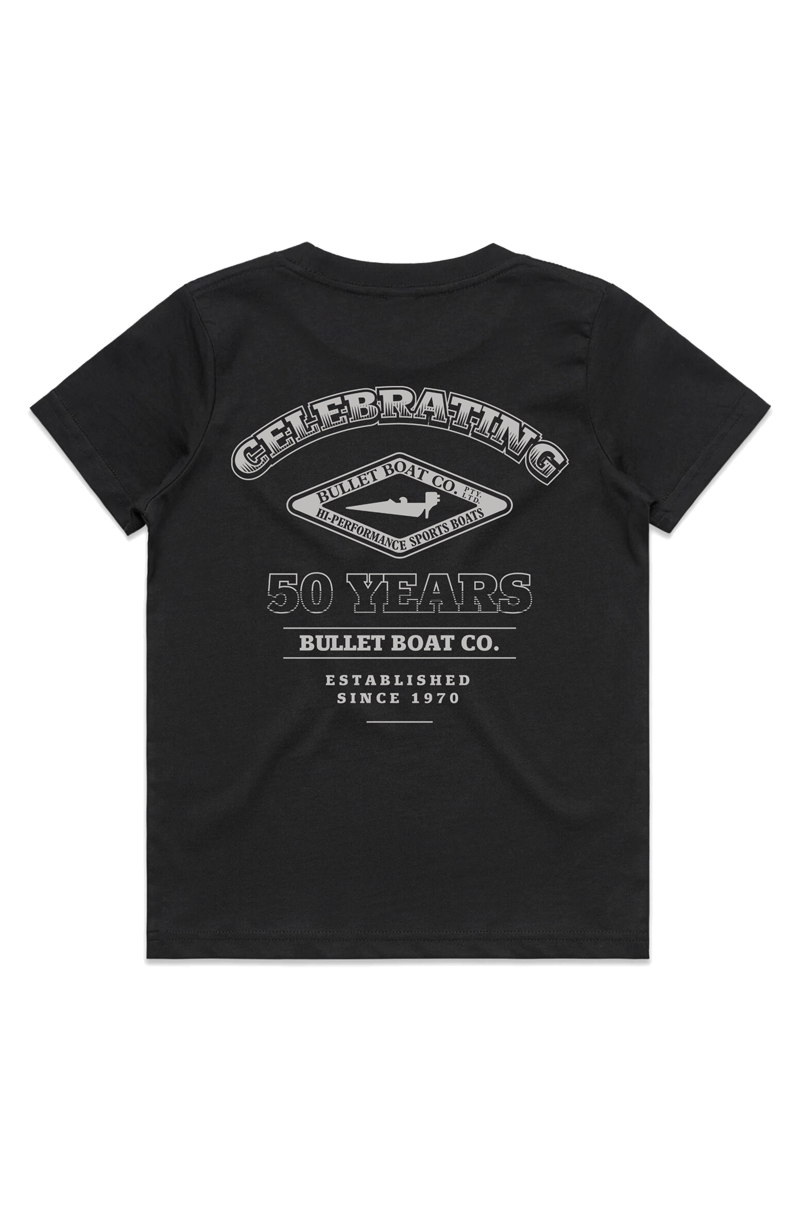 Bullet Boats 50th Anniversary Youth Tee